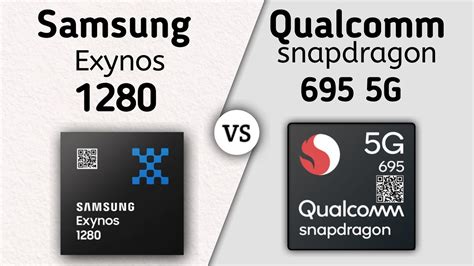 exynos 1280 vs snapdragon 695.